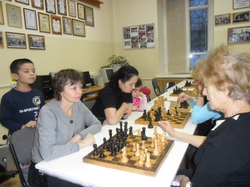 Шахматный турнир в честь дня матери