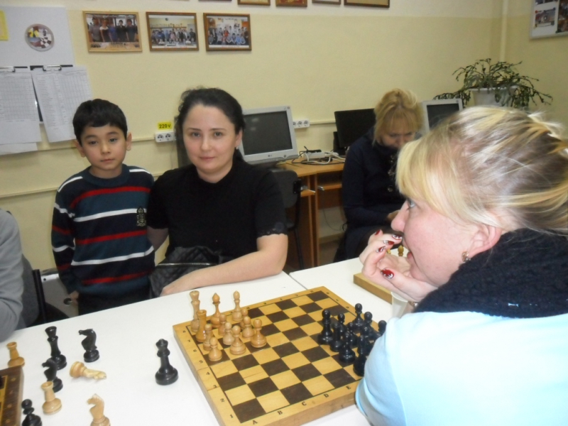 Шахматный турнир в честь дня матери