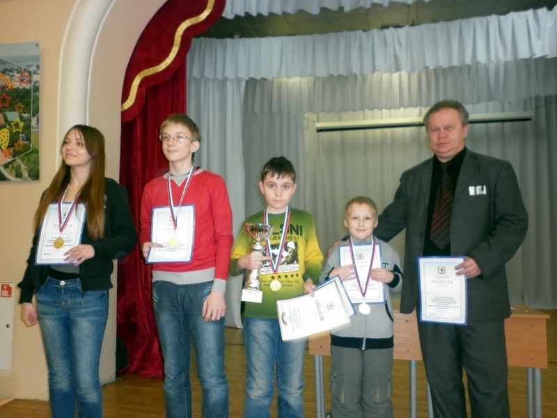 Белая ладья 2014 - краевой этап - награждение победителей и призеров
